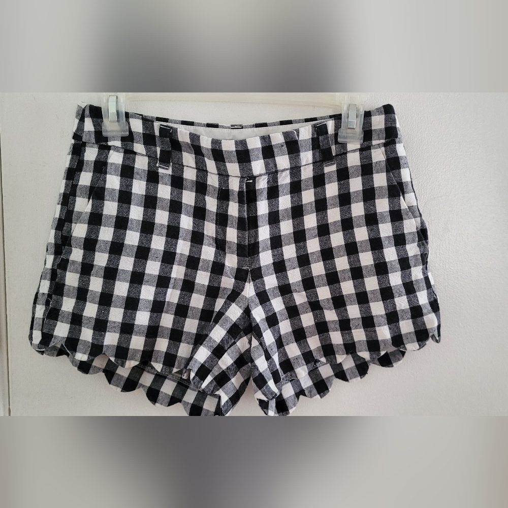 J CREW Gingham Shorts
